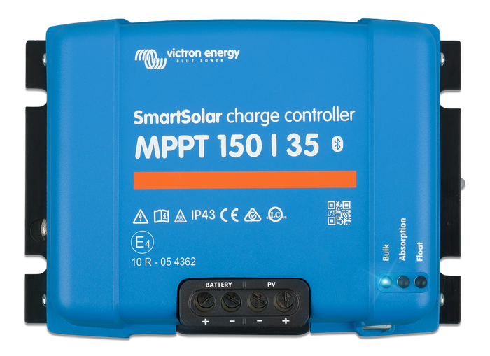 Victron SmartSolar MPPT 150/35 Solar Charge Controller – 35A Bluetooth MPPT Controller for RV Marine & Off-Grid Solar