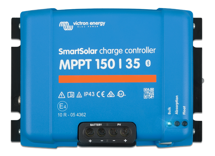 Victron SmartSolar MPPT 150/35 Solar Charge Controller – 35A Bluetooth MPPT Controller for RV Marine & Off-Grid Solar