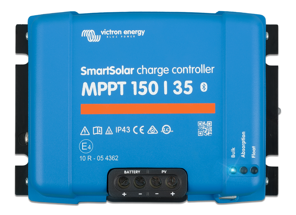 Victron SmartSolar MPPT 150/35 Solar Charge Controller – 35A Bluetooth MPPT Controller for RV Marine & Off-Grid Solar