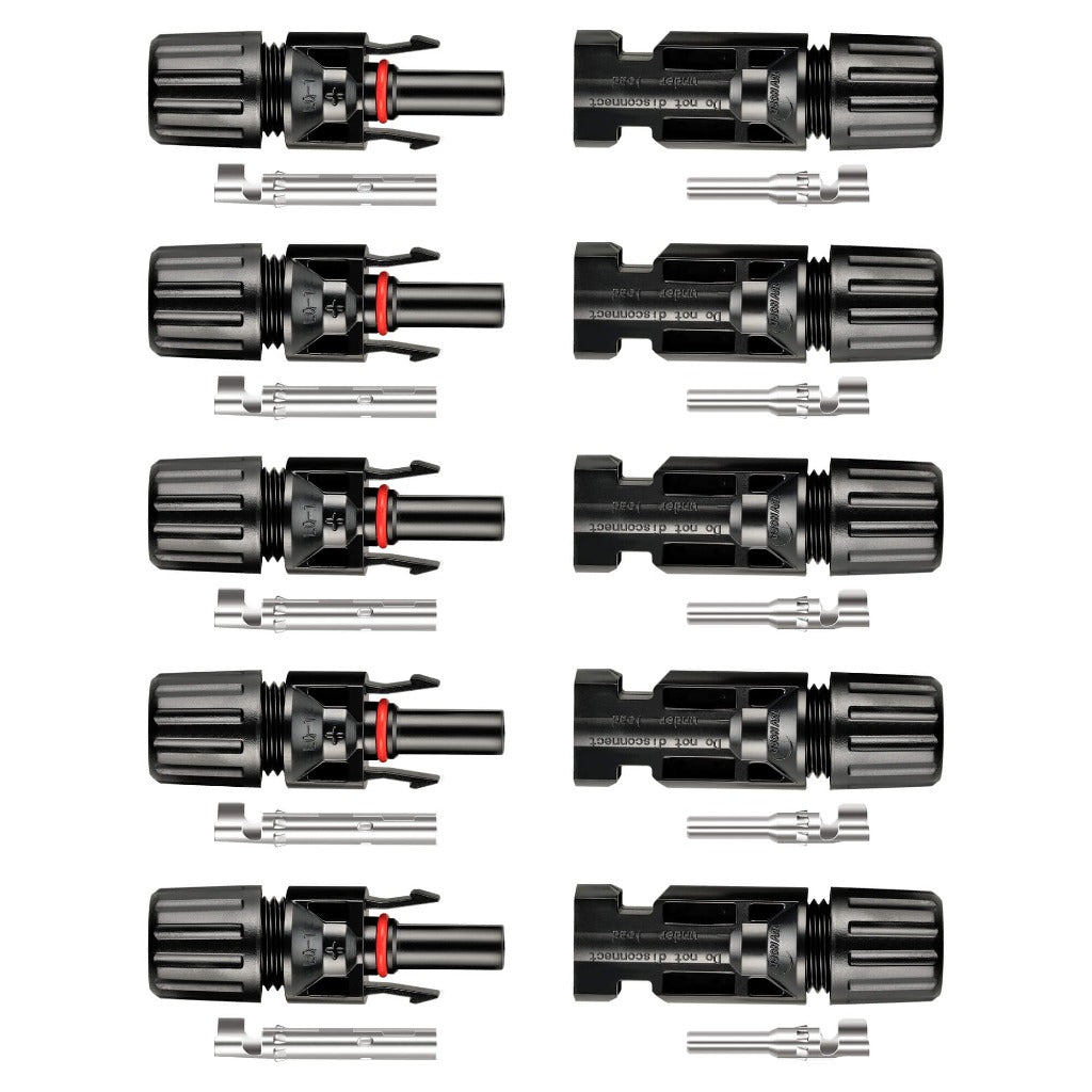 Solar Connectors | Solar Panel Connectors with Male and Female Connection | DIY