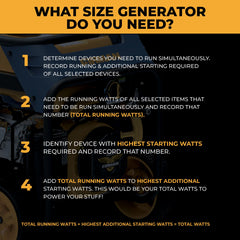 Tri Fuel Portable Generator 5000/4000W Electric Start 120/240V with CO ALERT - image 9