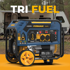 Tri Fuel Portable Generator 5000/4000W Electric Start 120/240V with CO ALERT - image 10