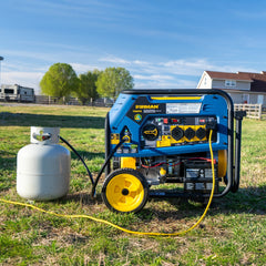 Tri Fuel Portable Generator 10000/8000W Electric Start 120/240V with CO ALERT - image 13