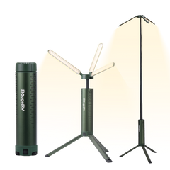 BougeRV New T1 Portable Telescopic Camping Light (Silver)