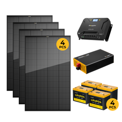 BougeRV 12V 800W ShadePower Rigid Solar System Kit