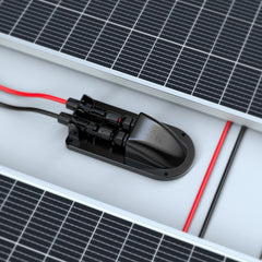 Cable Entry Plate | IP68 Waterproof Polypropylene Housing with UL 10AWG Wires and Solar Connectors | Easy to Install