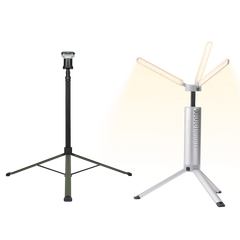 BougeRV New T1 Portable Telescopic Camping Light (Silver)