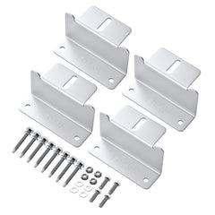 Z-Brackets | Mounting Hardware Z-Brackets with Screws | Designed for RICH SOLAR MEGA Series Solar Panels | Pack of Four
