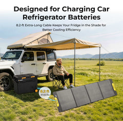BougeRV New 200W Portable Solar Panel