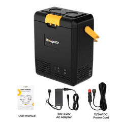 BougeRV CRH 9QT 12V Portable Car Fridge