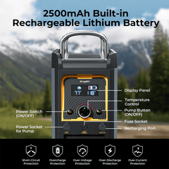 Portable Propane Outdoor Camping Water Heater