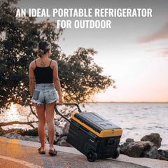 CRD35 37QT 12 Volt Dual Zone Car Refrigerator(Refurbished)