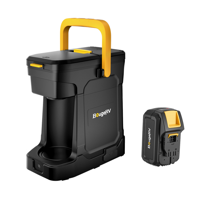 BougeRV Portable Coffee Maker With 144Wh Battery - CM01 Coffee Maker
