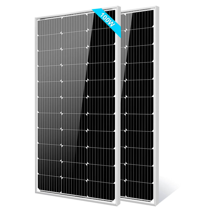 100 Watt Monocrystalline Solar Panels