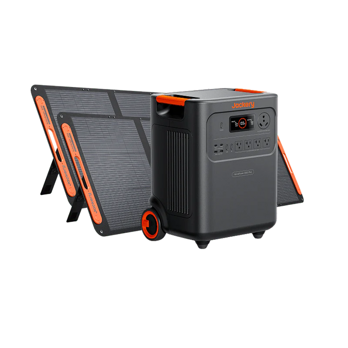 Jackery HomePower 3600Plus + 2 x SolarSaga 200W Solar Panel