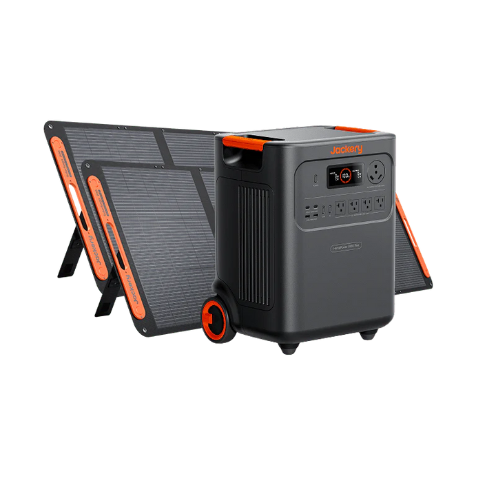 Jackery HomePower 3600 Plus + 2 x SolarSaga 200W Solar Panel