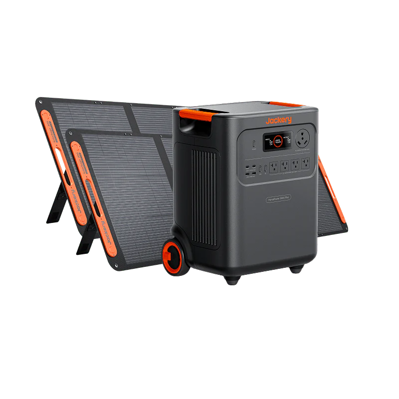 Jackery HomePower 3600Plus + 2 x SolarSaga 200W Solar Panel