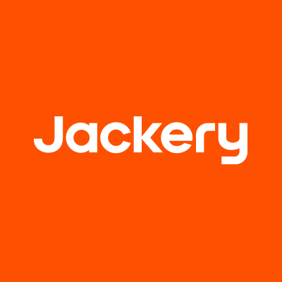 Jackery portable power station and solar panel setup