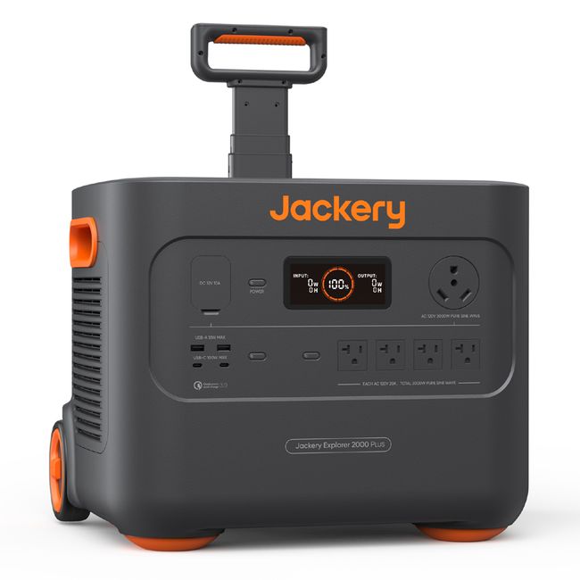Jackery Explorer 2000 Plus Portable Power Station - 2042Wh Capacity | 3000W