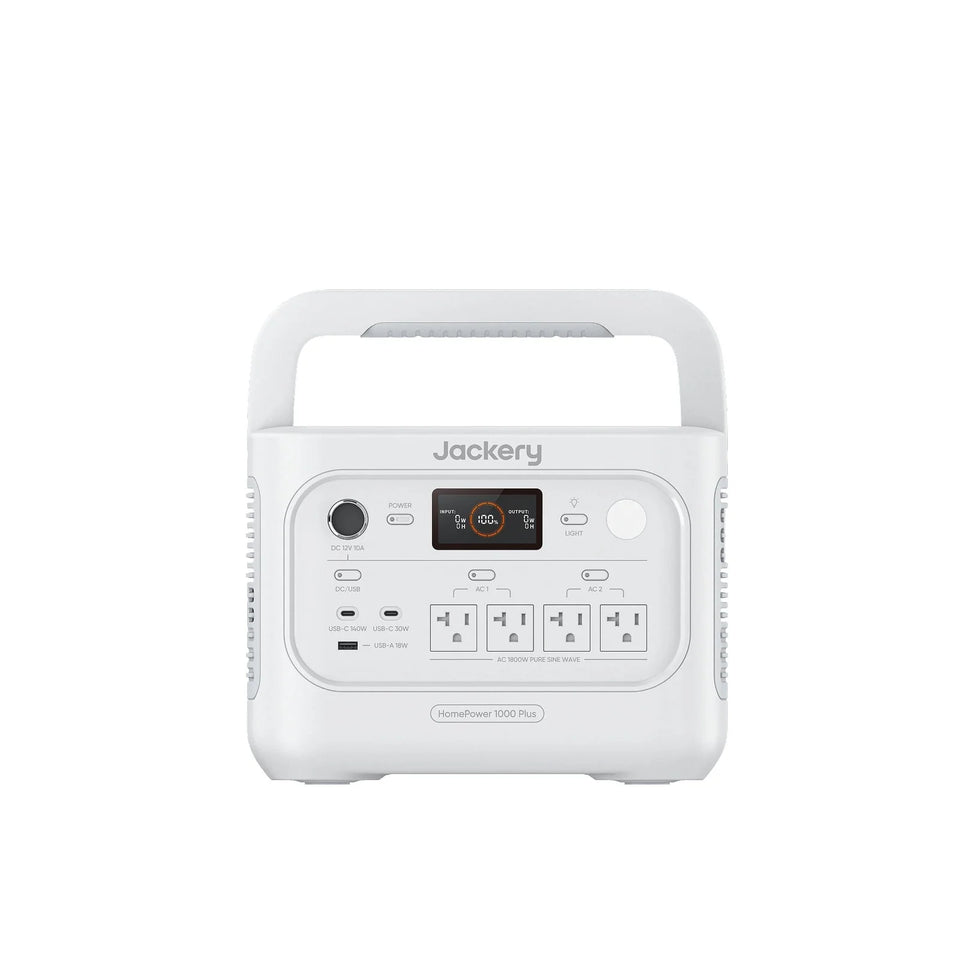 Jackery HomePower 1000 Plus v2 Portable Power Station - White