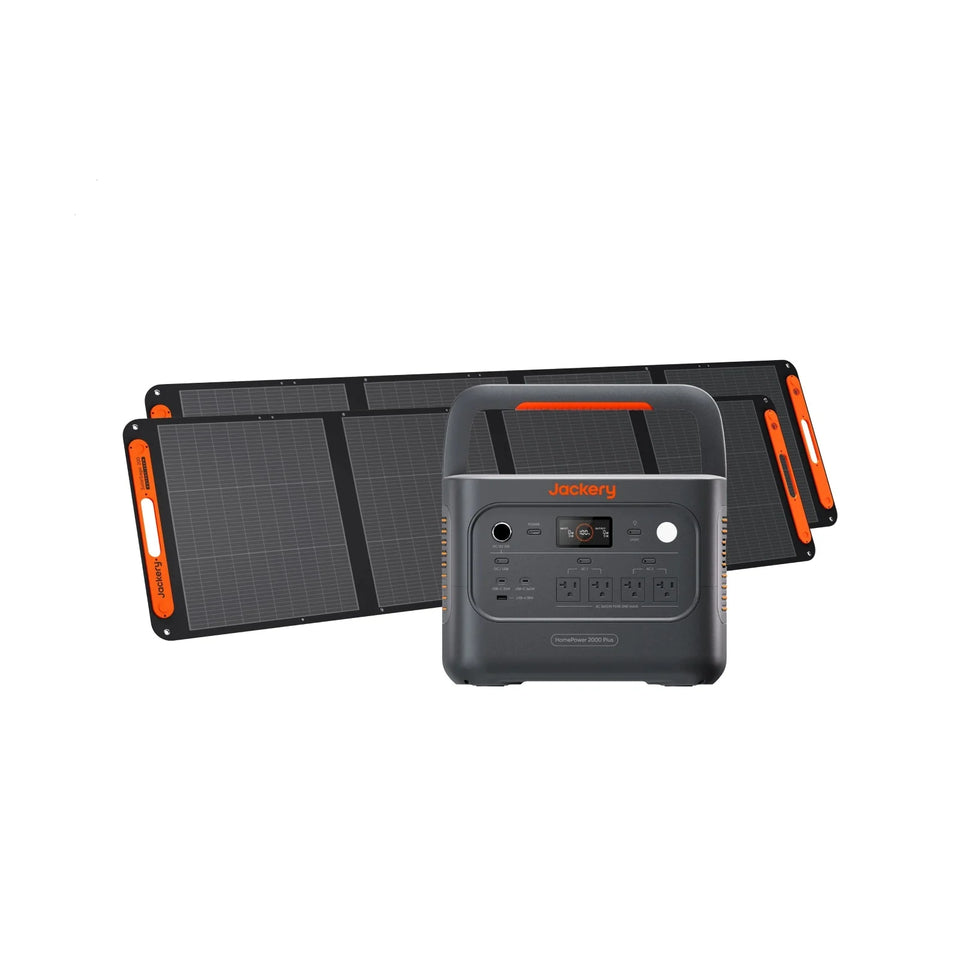 Jackery HomePower 2000 Plus v2 + 2 SolarSaga 200W Panels