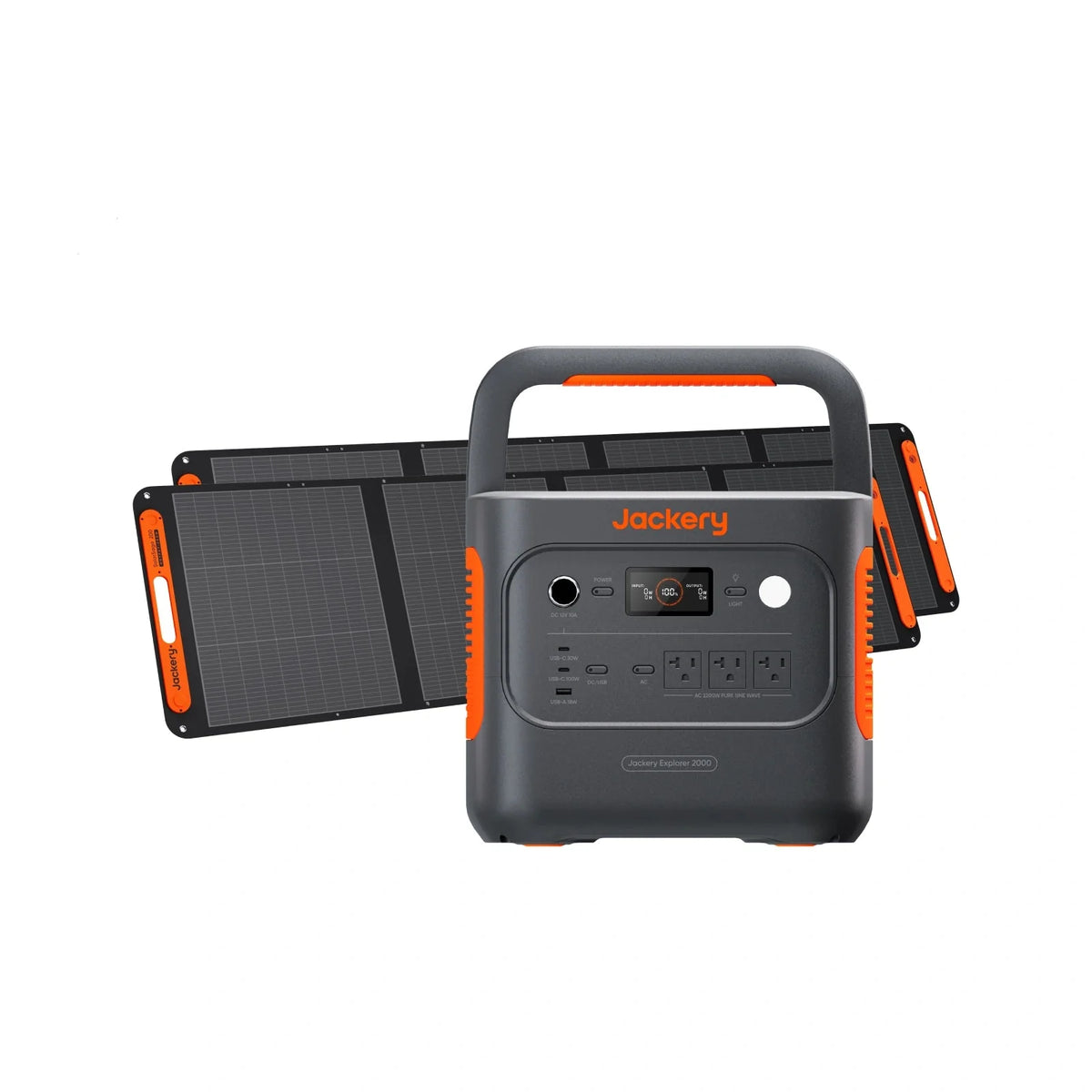 Jackery Explorer 2000 v2 + 2 x SolarSaga 200W Solar Panels