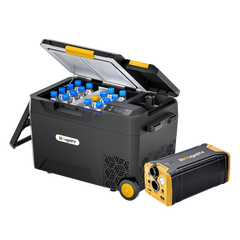 BougeRV CRX2 31QT Battery Powered Insulated Dual-Zone Portable Fridge