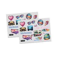 BougeRV Fridge Stickers