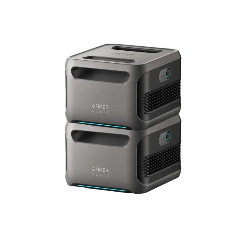 2 × Anker SOLIX BP3800 Expansion Batteries for F3800 / F3800 Plus