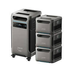 Anker SOLIX F3800 Plus + 3*Extra Battery