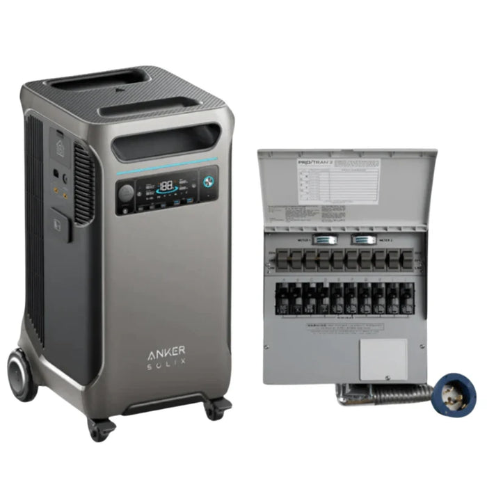 Anker SOLIX F3800 Plus + 50A Transfer Switch