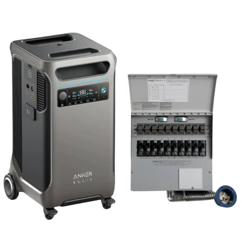 Anker SOLIX F3800 Plus + 50A Transfer Switch