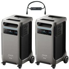 2× Anker SOLIX F3800 + Double Power Hub