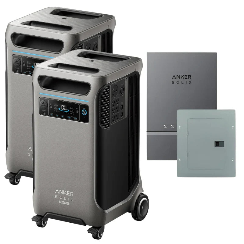 Anker SOLIX F3800 + Home Power Panel + Subpanel