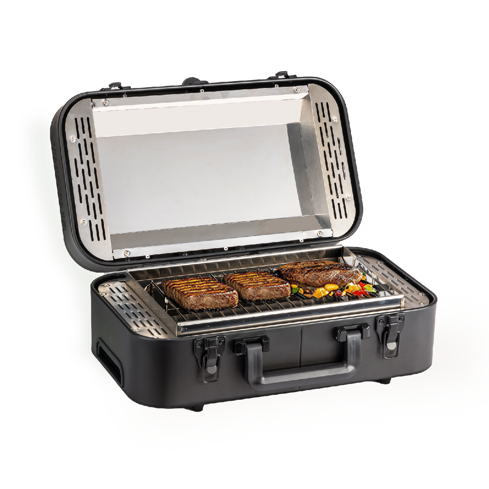 BougeRV Compact Outdoor Portable Electric Barbecue Grill