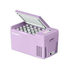 BougeRV 12V 23 Quart Colorful Purple Portable Fridge