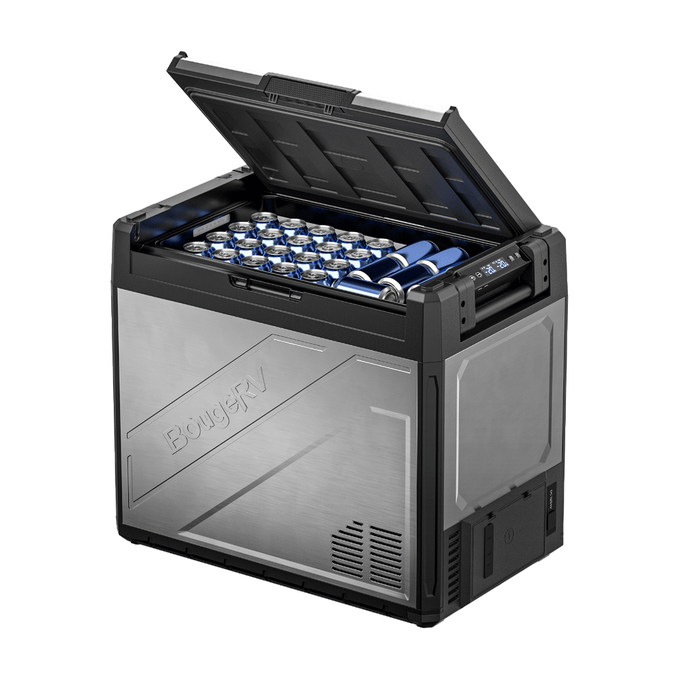 BougeRV New Rocky V3.0 81QT Dual Zone 12V Car Fridge