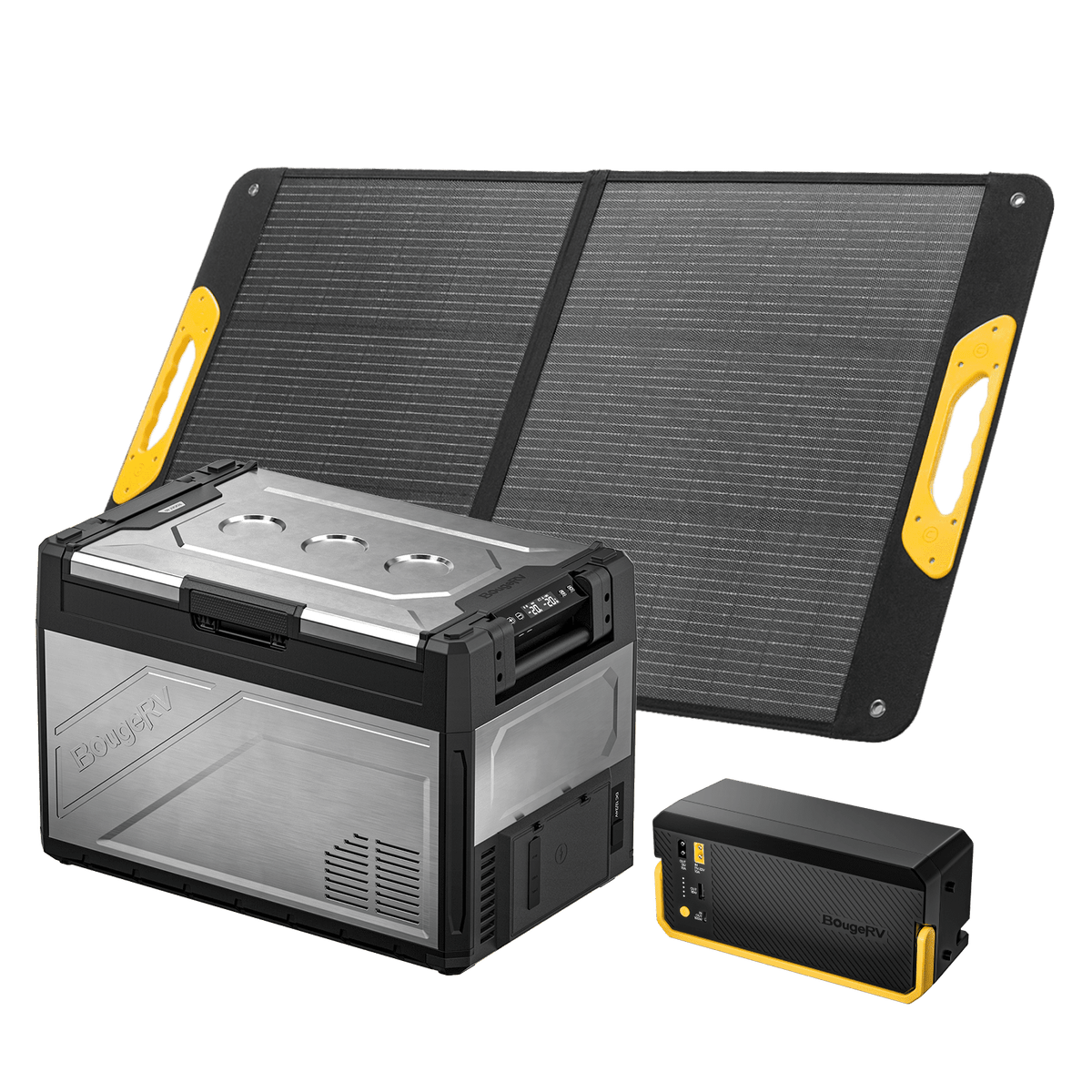 BougeRV Rocky V3.0 55QT Dual Zone 12V Car Fridge