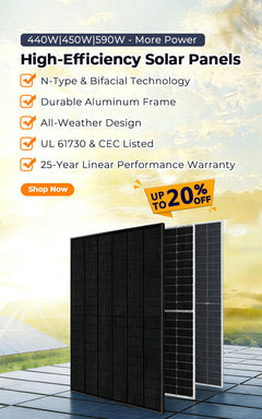560 Watt Bifacial N-Type Solar Panel
