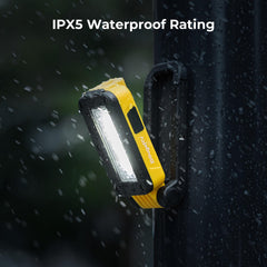 BougeRV WL01 LITE Rechargeable Work Light 180° Rotate Job Site Lighting