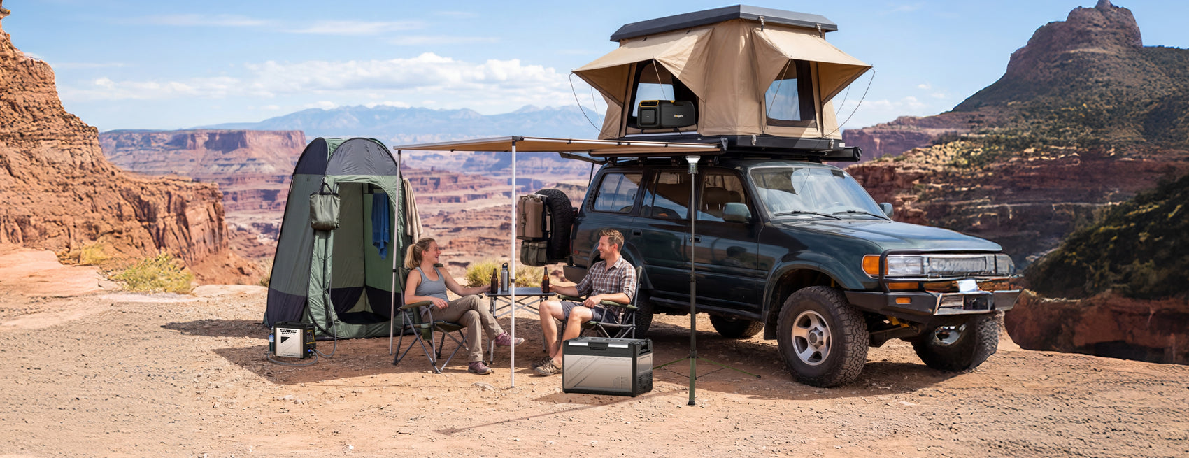 BougeRV off-grid charging
